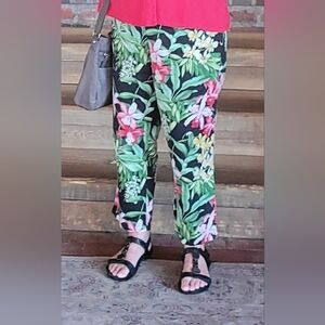 Tommy Bahama Linen Floral Print Women's Pants